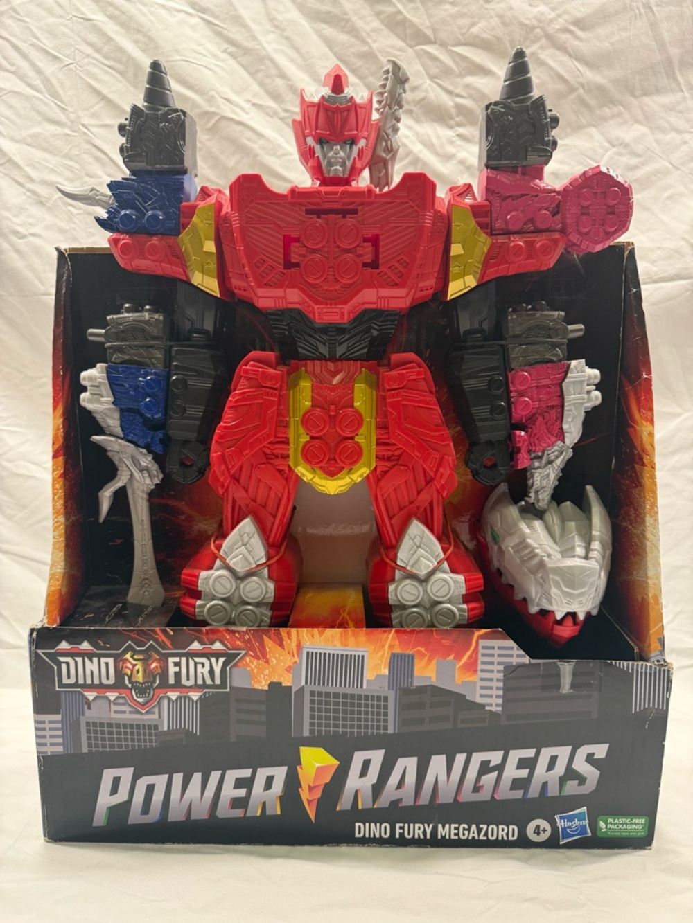 Power Rangers Dino Fury Megazord 19.5-inch Action Figure - New, Old Stock